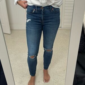 Madewell High Riser Skinny Jean